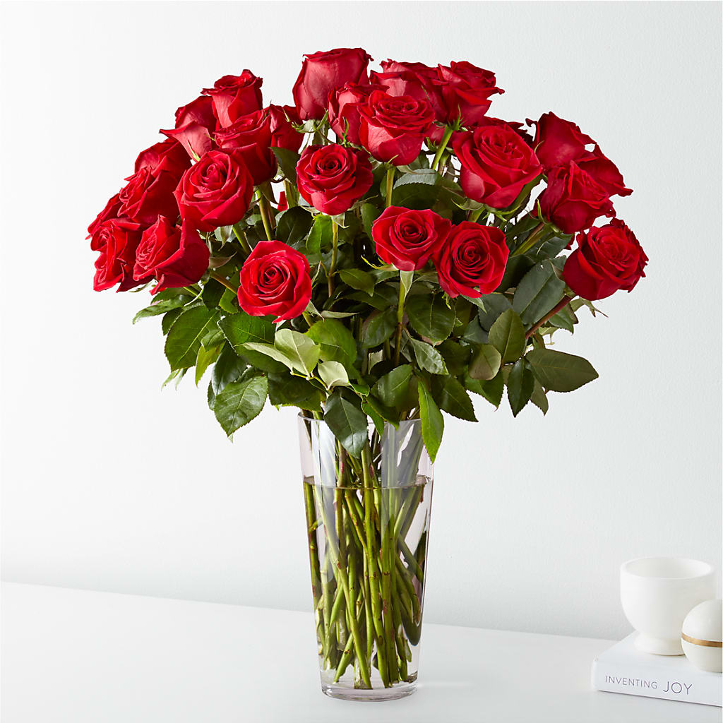 Long Stem Red Rose Bouquet – Pleasanton Flower Shop, Pleasanton CA