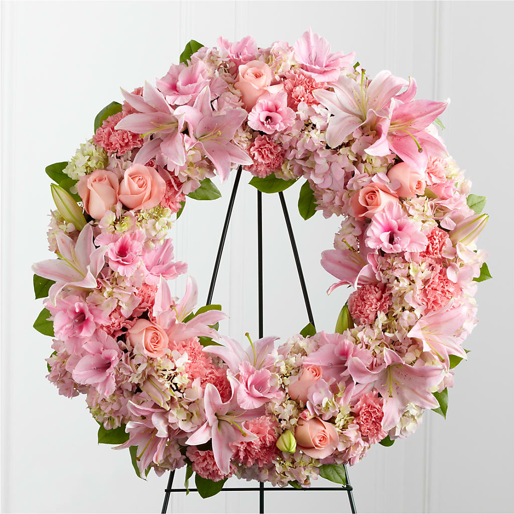 Loving Remembrance Wreath – Pleasanton Flower Shop, Pleasanton CA
