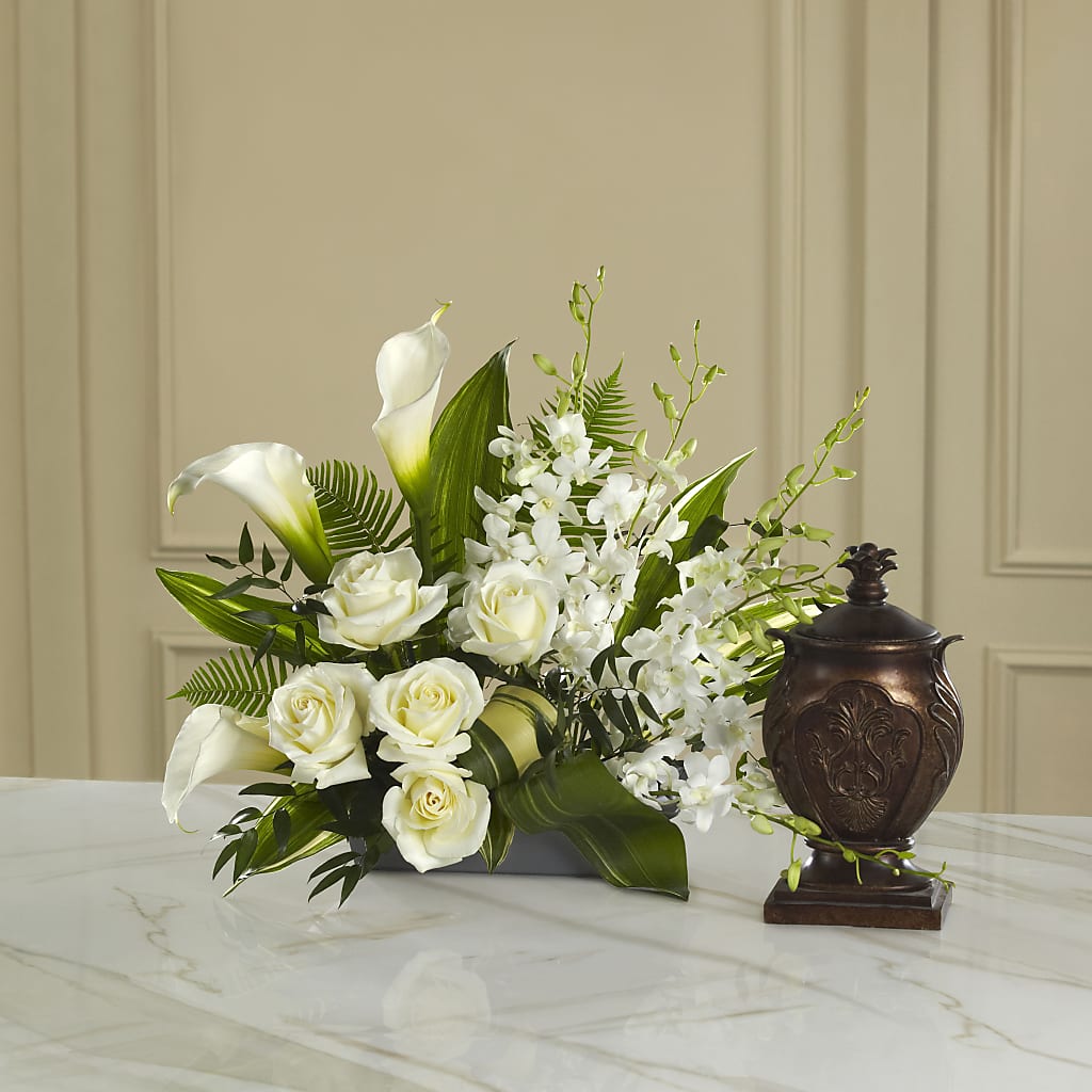 At Peace Arrangement – Pleasanton Flower Shop, Pleasanton CA