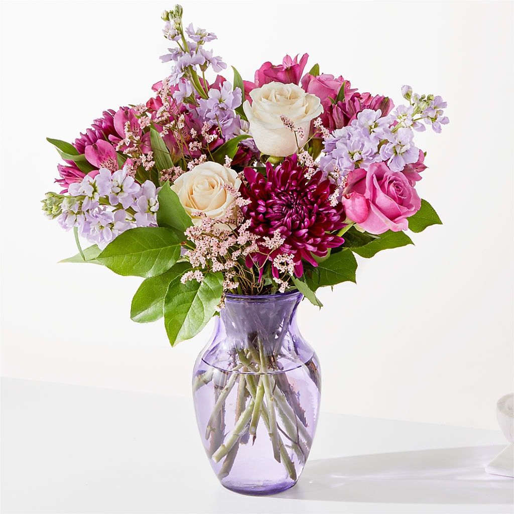 Amethyst Dreams Bouquet – Pleasanton Flower Shop, Pleasanton CA