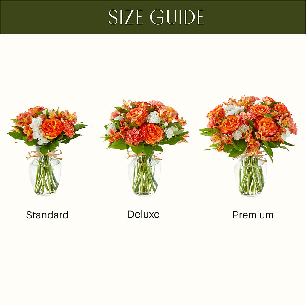 Apricot Glow Bouquet – Pleasanton Flower Shop, Pleasanton CA
