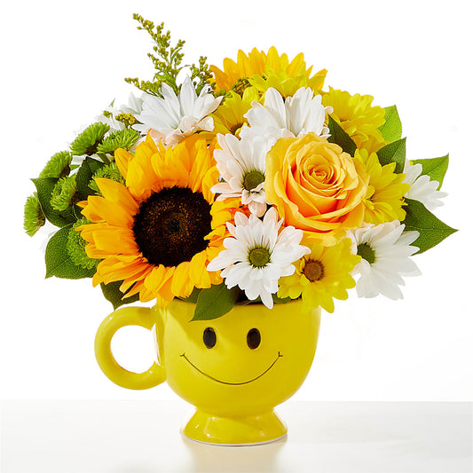 Be Happy Bouquet –  Pleasanton Flower Shop, Pleasanton CA