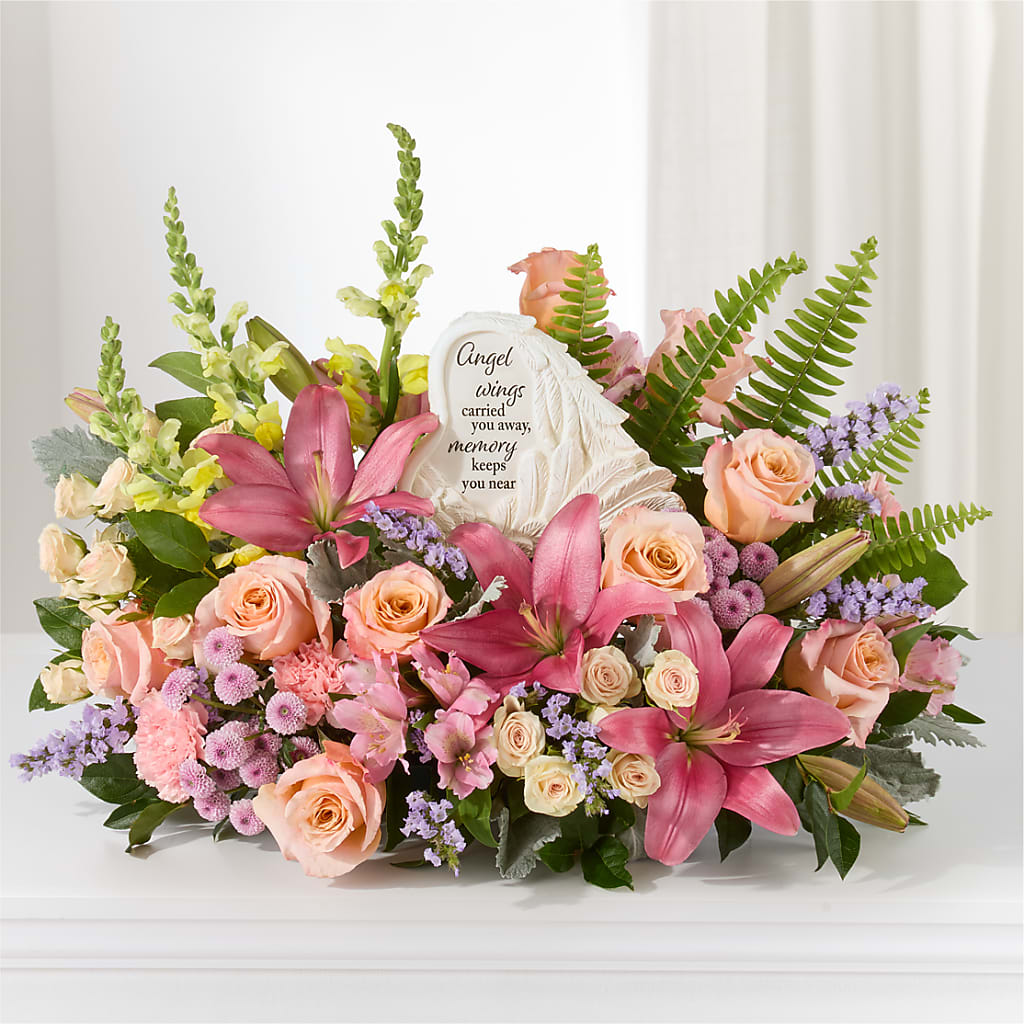 Gentle Light Arrangement –  Pleasanton Flower Shop, Pleasanton CA