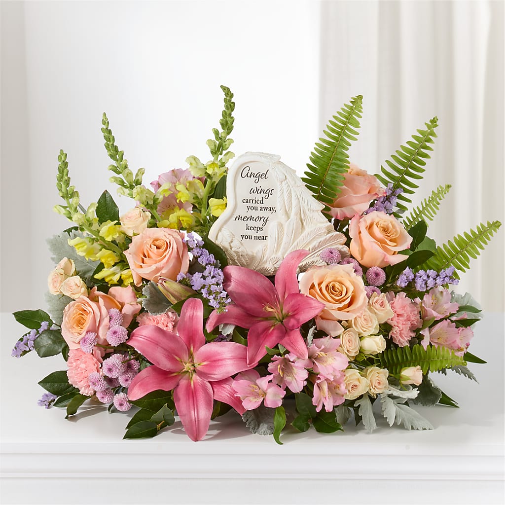 Gentle Light Arrangement –  Pleasanton Flower Shop, Pleasanton CA