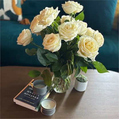 Long Stem Yellow Rose Bouquet –  Pleasanton Flower Shop, Pleasanton CA