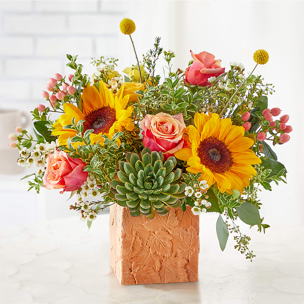 Sunflower Season Bouquet –  Pleasanton Flower Shop, Pleasanton CA