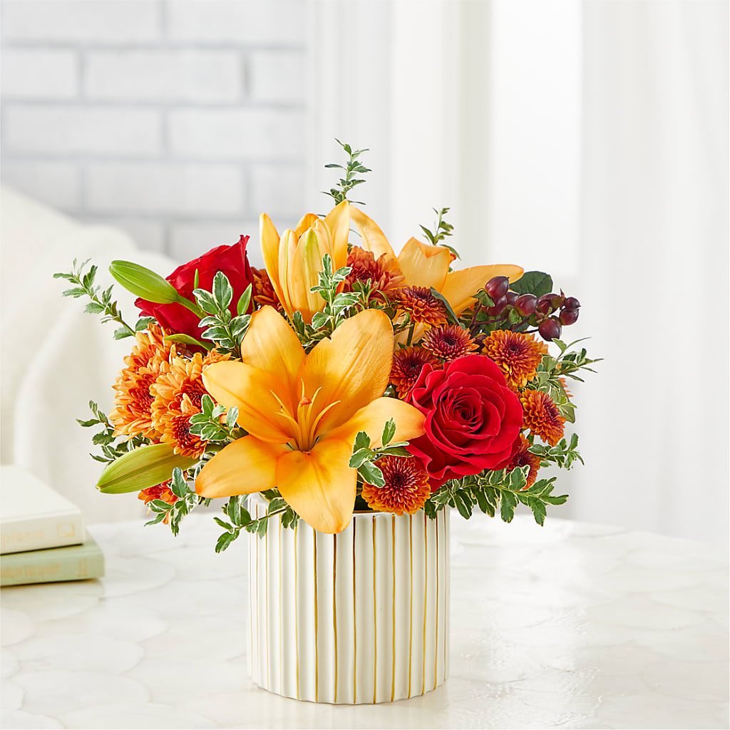 Scarlet Skies Bouquet –  Pleasanton Flower Shop, Pleasanton CA