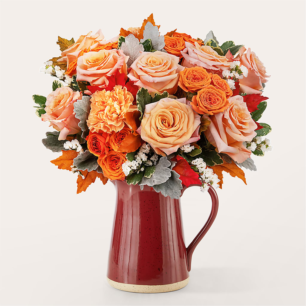 Pumpkin Pie Bouquet –  Pleasanton Flower Shop, Pleasanton CA