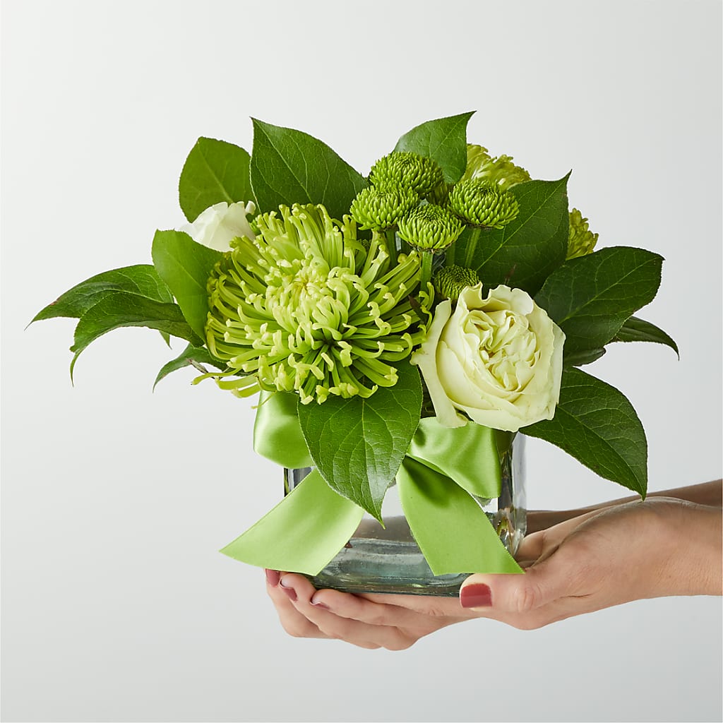 Emerald Forest Bouquet –  Pleasanton Flower Shop, Pleasanton CA
