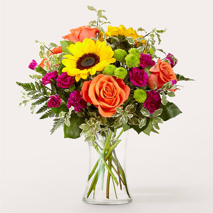 Warmth & Light Bouquet –  Pleasanton Flower Shop, Pleasanton CA