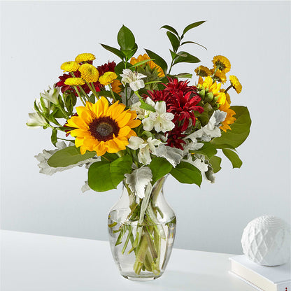 Prairie Sunrise Bouquet –  Pleasanton Flower Shop, Pleasanton CA