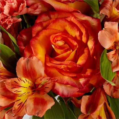 Apricot Glow Bouquet –  Pleasanton Flower Shop, Pleasanton CA