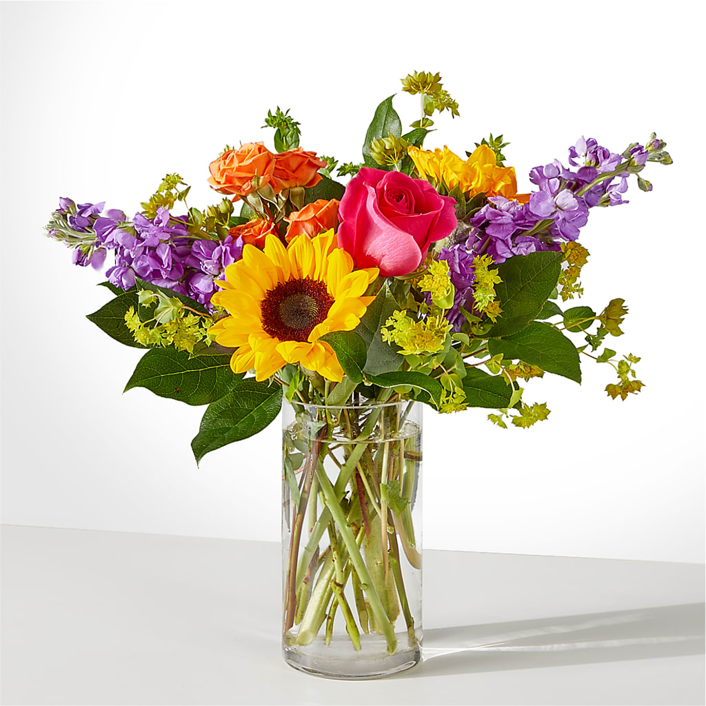 Vibrant Greetings Bouquet –  Pleasanton Flower Shop, Pleasanton CA