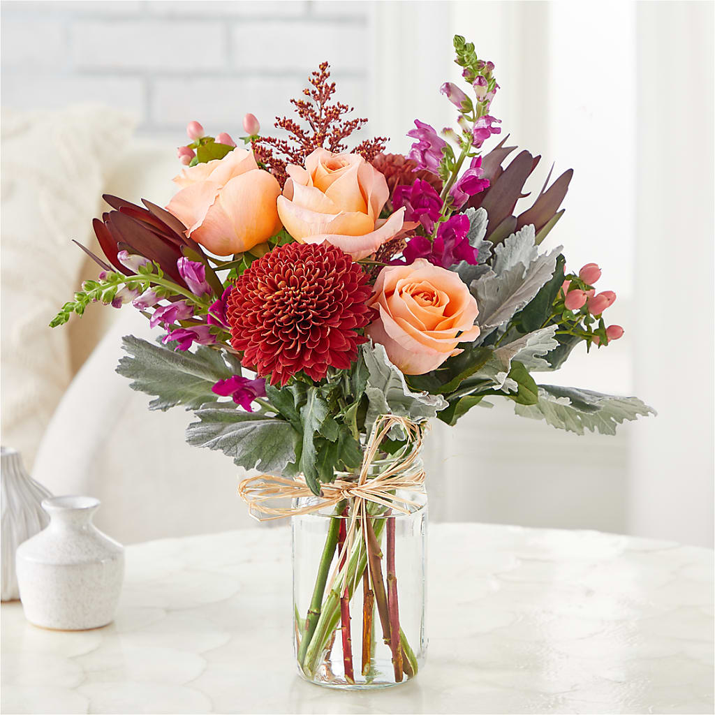 Moody Hues Bouquet –  Pleasanton Flower Shop, Pleasanton CA