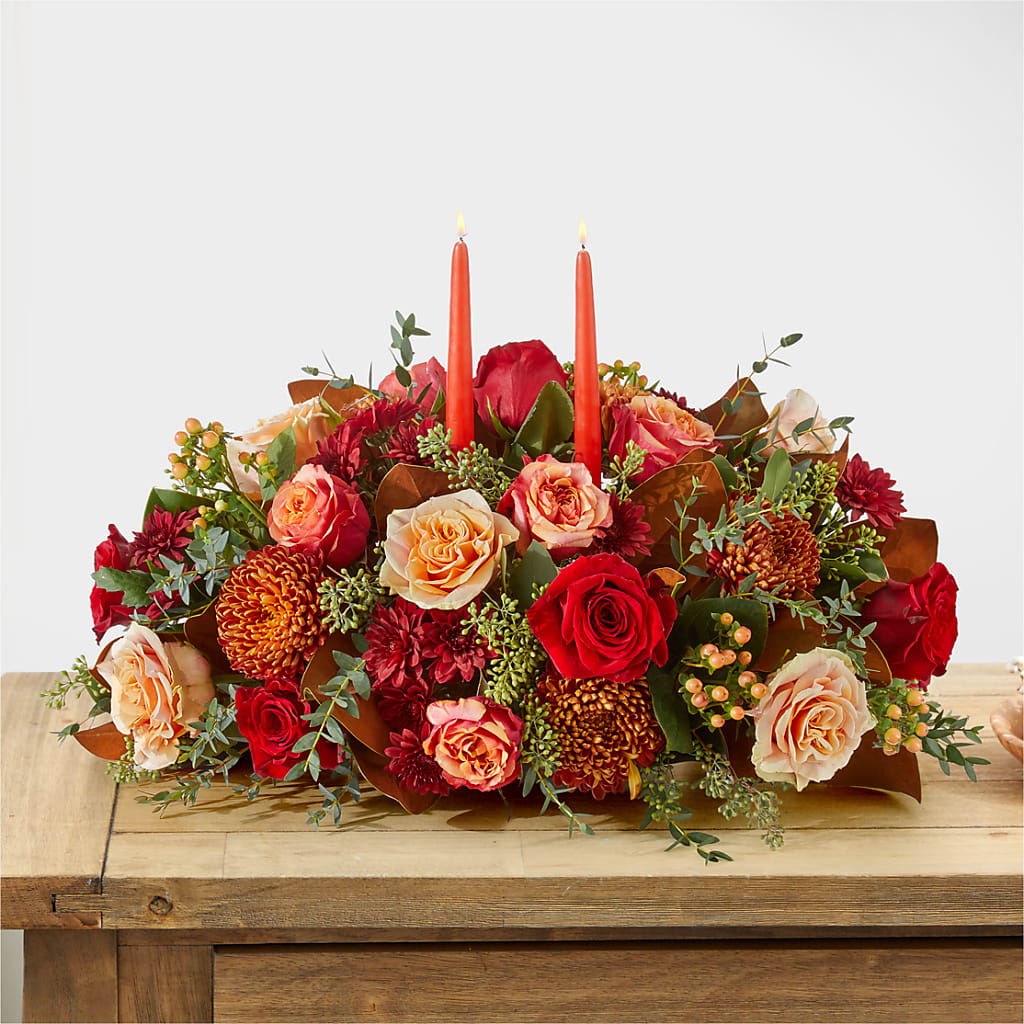 Gather Near Centerpiece –  Pleasanton Flower Shop, Pleasanton CA
