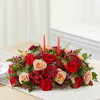 Most Thankful Centerpiece –  Pleasanton Flower Shop, Pleasanton CA
