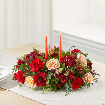 Most Thankful Centerpiece –  Pleasanton Flower Shop, Pleasanton CA