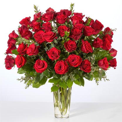 Forever Yours Fifty Stem Red Rose Bouquet –  Pleasanton Flower Shop, Pleasanton CA